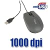 Fujitsu PC Mouse M500T Black optical 1000dpi USB