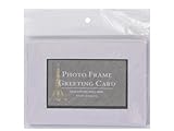 96 Packs of Blank photo frame greeting cards