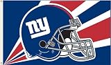 NFL New York Giants 3-by-5 Foot Helmet Flag