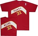 Dominique Wilkins Atlanta Hawks Throwback Adidas T Shirt
