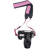 Macbeth MB-NSSEPW Collection Soft Neoprene Camera Strap- Pink Ava