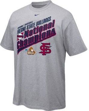 Buy 2008 NIKE Official Locker Room College World Series National Champions Fresno State Bulldogs... by Nike