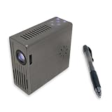 AAXA M1 Pico / Micro Projector,  LED, SVGA 800x600 Resolution,  75 Lumens, Media Player, Aluminum Case, 1W Speaker