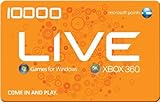 Microsoft Xbox 360 Live Points - 10000 Points