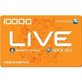 Microsoft Xbox 360 Live Points - 10000 Points