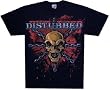 DISTURBED - Skull - Black T-shirt