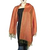 Long Scarf Women Fashions Silk and Viscose India Wear 20