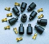 Distributor And Coil Boot/Terminal Kit Spark Plug Wire Set 180 deg. Socket Style Quantity 10