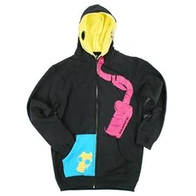 Empire Paintball 08 Gas Hooded Zip Sweatshirt - Black by Chemical Protection