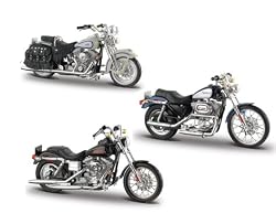 Harley Davidsons - Assortment 4