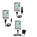 Deluxe Kit for the PalmOne m515 includes a USB cable with Car and Wall Charger - Gomadic Brand w/ TipExchange Technology