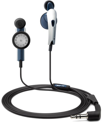 Sennheiser MX55 Twist-To-Fit In-Ear Stereo Headphones