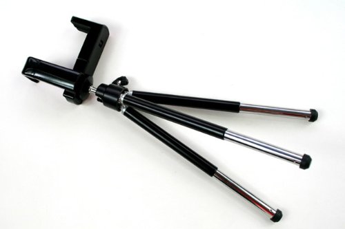 Mini Adjustable Tripod+camera Holder for Iphone and Other Cellphone