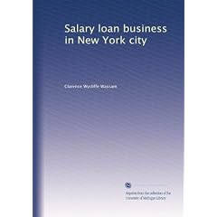 Salary loan business in New York city. 3