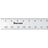 Starrett ASE-24 Anodized Aluminum Straight Edge Rule 24 Length 2 Width New