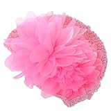 Vienna Women's Newborn Girl Flower Crochet Beanie Knitted Cap Hat