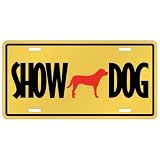 New Greater Swiss Mountain Dog / Show Dog License Plate Dog