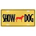 New  Greater Swiss Mountain Dog / Show Dog  License Plate Dog
