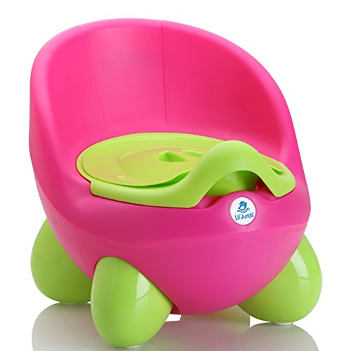 Lil' Jumbl Potty Training Eggie | Kids Toilet Chair Choice (Pink)