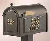 Mailboxes, Whitehall French Bronze Mailbox