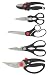 Kitchen & Housewares : Farberware Traditions 5-Piece Kitchen Shears Set