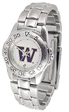 Washington Huskies Suntime Ladies Sports Watch w/ Steel Band - NCAA College Athletics