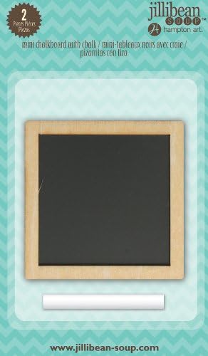 Jillibean Soup Stampables Mini Chalkboard with Chalk