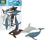 Wild Republic Polybag Whales and Dolphins 7 Pieces