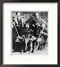 The James-Younger Gang (L-R): Cole Younger Jesse James Bob Younger Frank James World Culture Framed Photographic Poster Print, 17x19