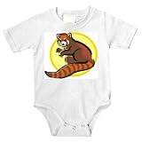  : Onesie with forecast, astrology, red, sign, horoscope, lesser, panda, bear, animal, chinese