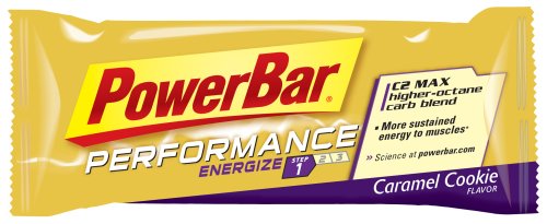 PowerBar Performance The Original Energy Bar, Caramel Cookie, 2.29-Ounce Bar (Pack of 24) by PowerBar