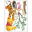 Winnie the Pooh Tigger Peel Stick Kids Room Wall Art Sticker Decals (Swinging)