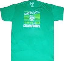 Boston Celtics 1980-81 NBA Champions Vintage Green T-Shirt Tee