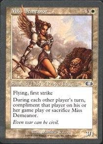 Magic The Gathering - Miss Demeanor - Unglued