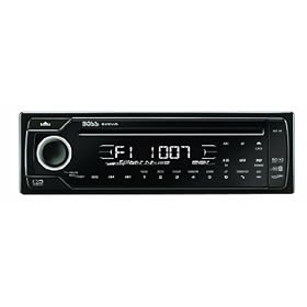 Boss 830UA In-Dash Touchpanel CD/MP3 Receiver with Front Panel AUX Input, USB, SD Card (Detachable Face)