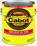 01-0107 1G SEMI-SOLID STAIN - CABOT - VALSPAR CORP