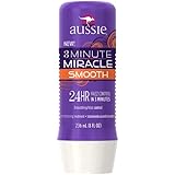 Aussie 3 Minute Miracle Smooth Conditioning Treatment, 8 Fluid Ounce