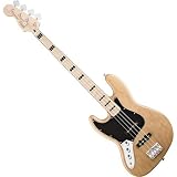 Squier by Fender Vintage Modified Jazz Bass 1970s Left Handed, Natural