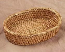 Oval Rattan Basket