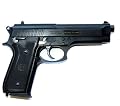 Taurus PT92 Schwere Softair Pistole Metall Edition Gun in Schwarz