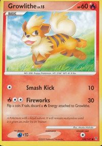 Pokemon - Growlithe (108) - Supreme Victors