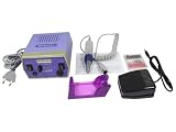 Kit Ponceuse électrique pour ongles 20000 RPM+soins pour mains et pieds