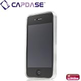 Amazon：ソフト　CAPDASE iPhone4 専用 ソフトジャケット2 XPOSE クリアーホワイト SJIH4-P202