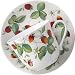 Alpine Strawberry Large Breakfast Cup & Saucer - Roy Kirkham