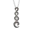 FOJO's Marcasite Swirl Pendant