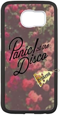 Hard Plastic Cover Panic at the disco samsung galaxy s6 edge Case.