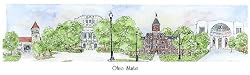 Ohio State University - Collegiate Sculptured Ornament