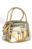 Hogan Gold Leather Handbag