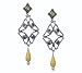 Carolyn Pollack Sterling Silver Yellow Jasper Annapolis Drop Earrings
