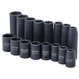 UPC 099575168208 product image for Craftsman Evolv 16 pc - SAE, Standard & Deep 1/2 inch 6 point Impact Socket Set  | upcitemdb.com